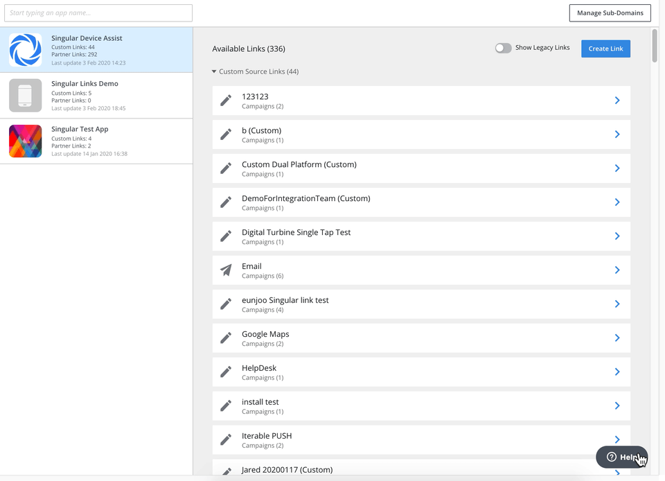 Generate Tracking Link