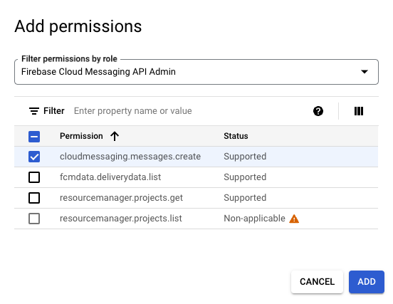 Add Permission