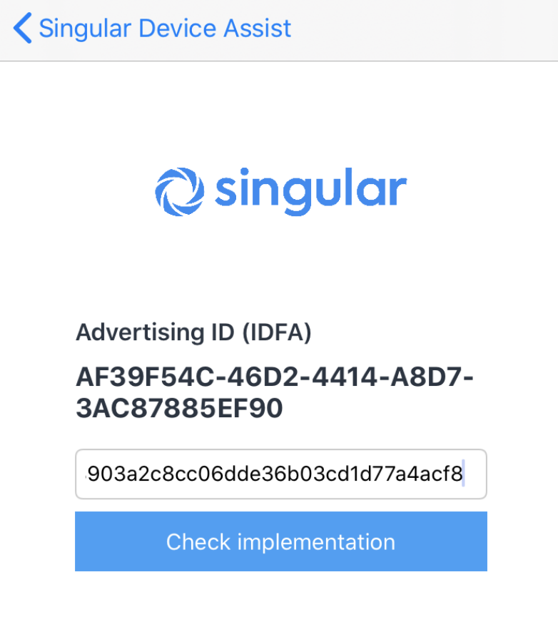 Select Device Identifier